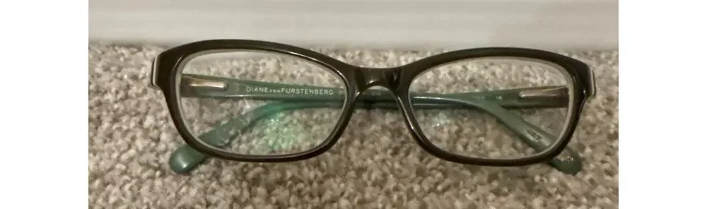 Diane von Furstenberg DVF5047 318 Womens Designer Eyeglass Frames Rx Lenses